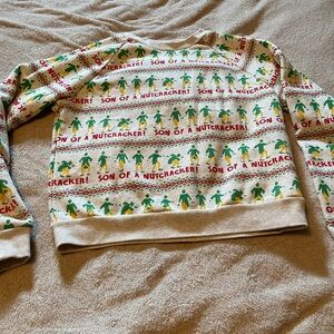 American Eagle Outfitters Kids Pajama Top - White and Green